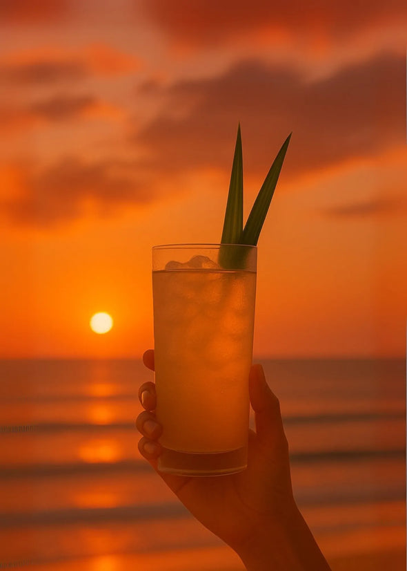 Sunset Yuzu Highball